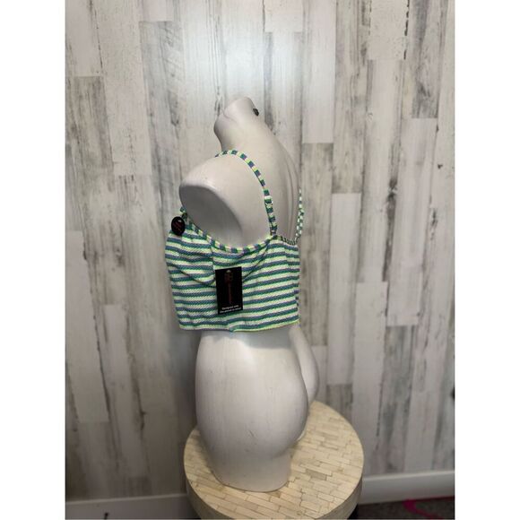Stripped crop top - Picture 4 of 6